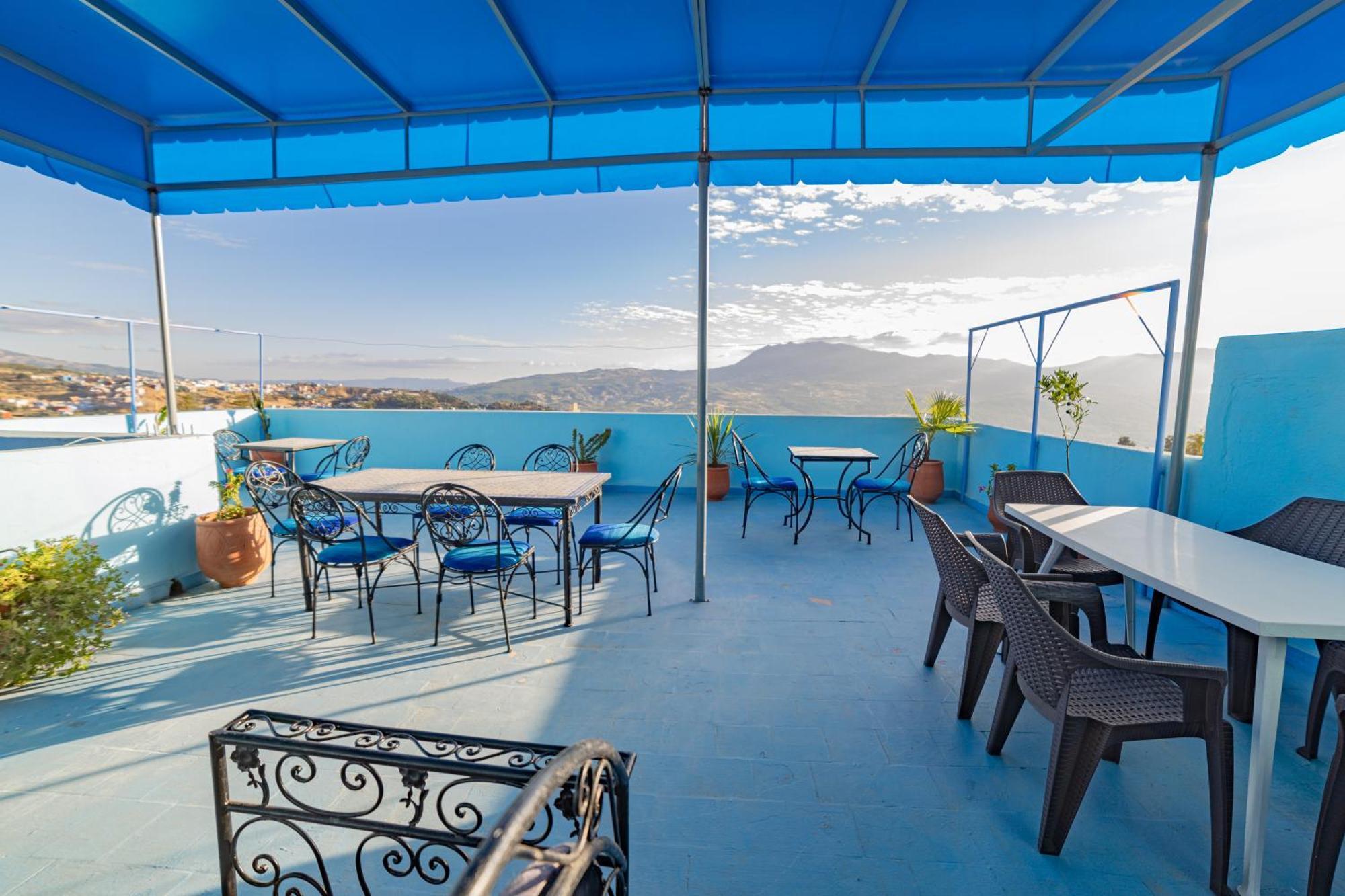 Casa Voyager 'Secret Garden Terrace' Apartment Чефчауен Екстериор снимка