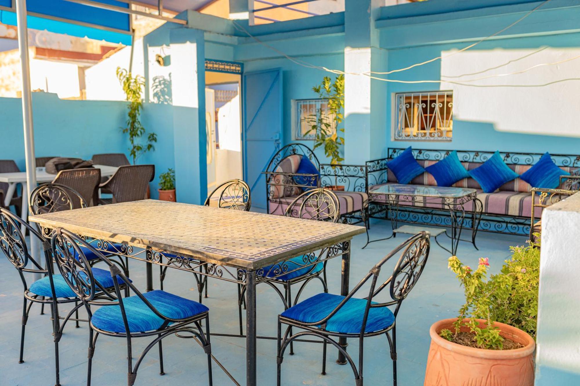 Casa Voyager 'Secret Garden Terrace' Apartment Чефчауен Екстериор снимка