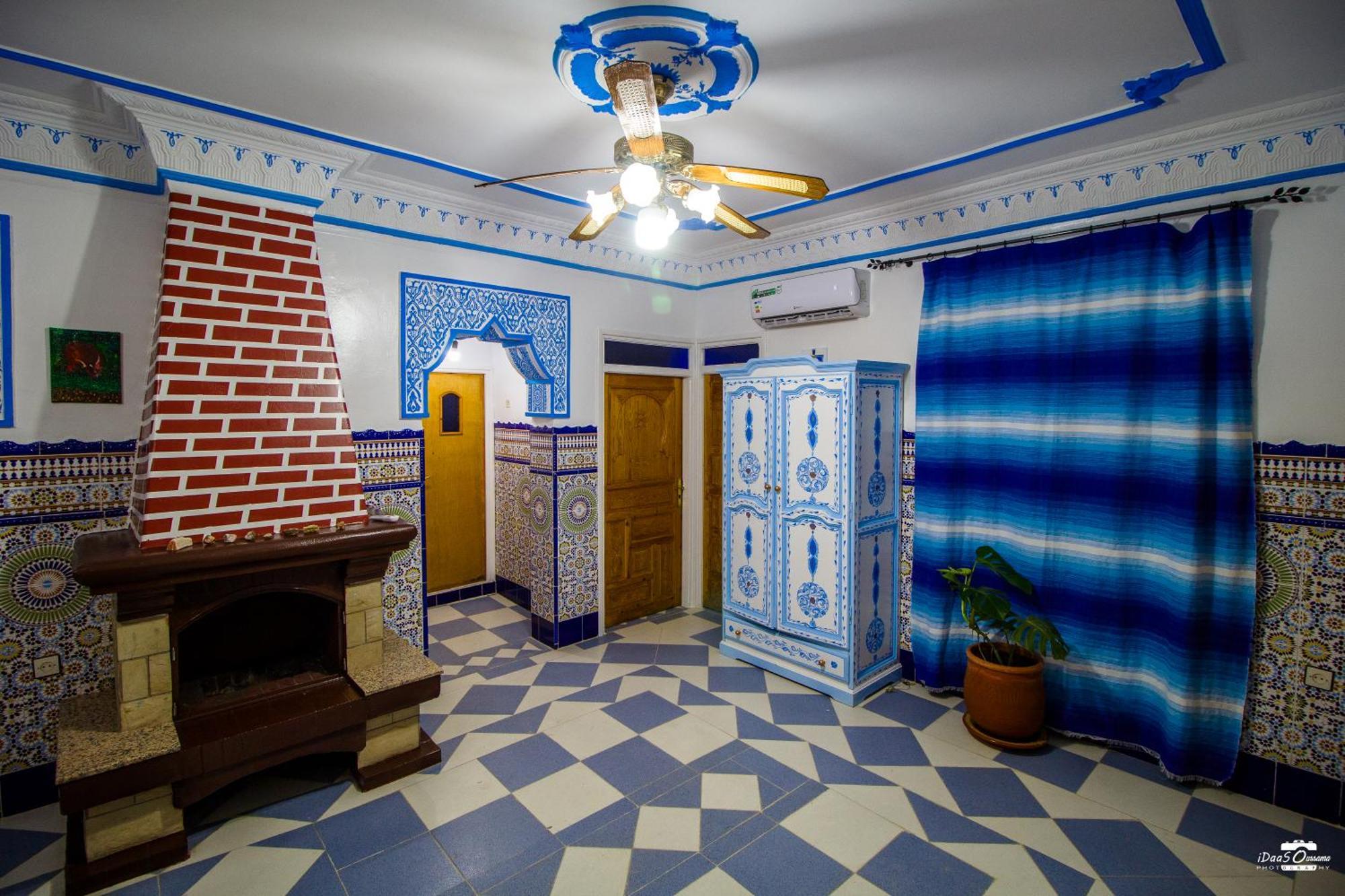 Casa Voyager 'Secret Garden Terrace' Apartment Чефчауен Екстериор снимка