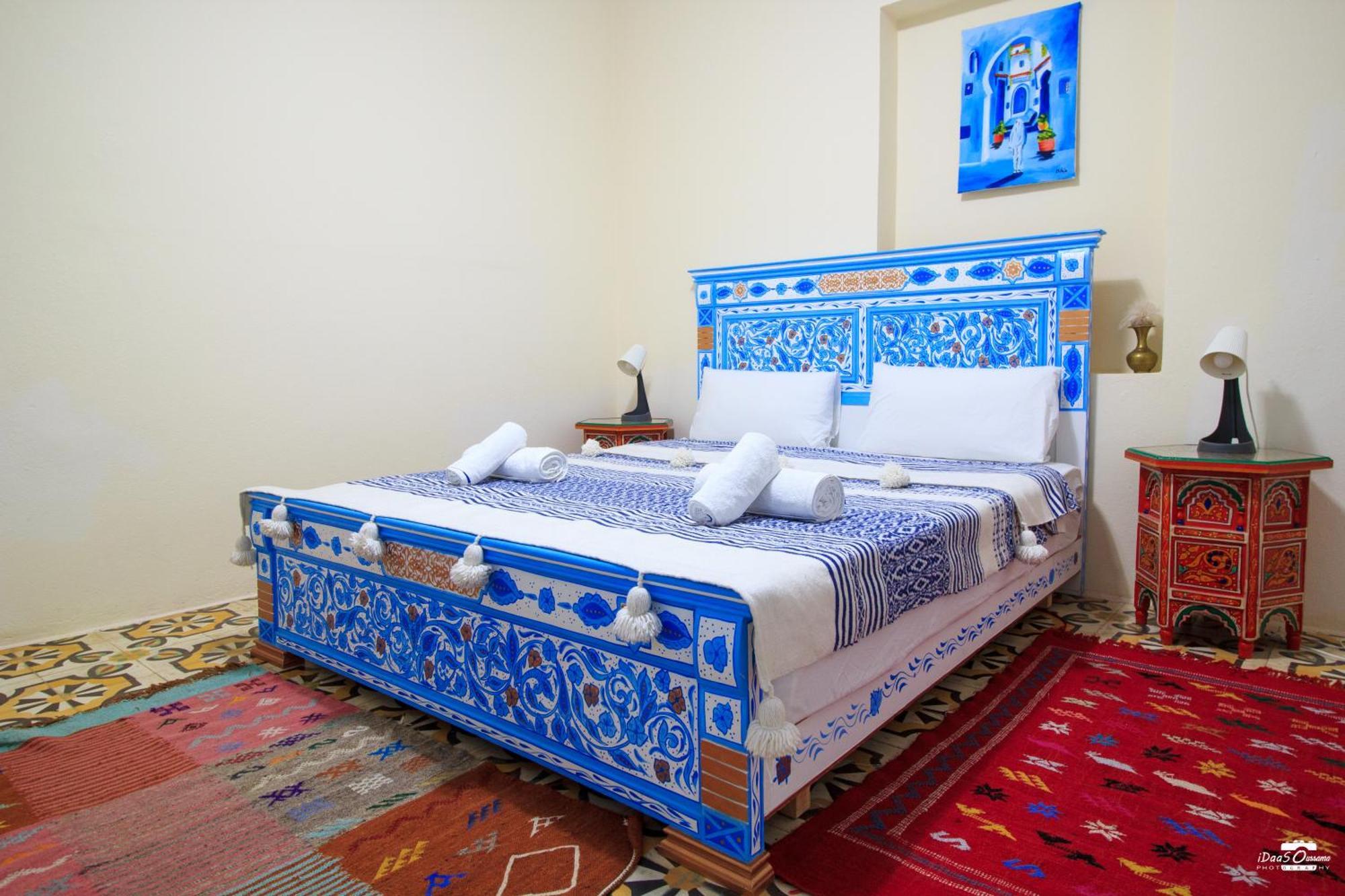 Casa Voyager 'Secret Garden Terrace' Apartment Чефчауен Екстериор снимка