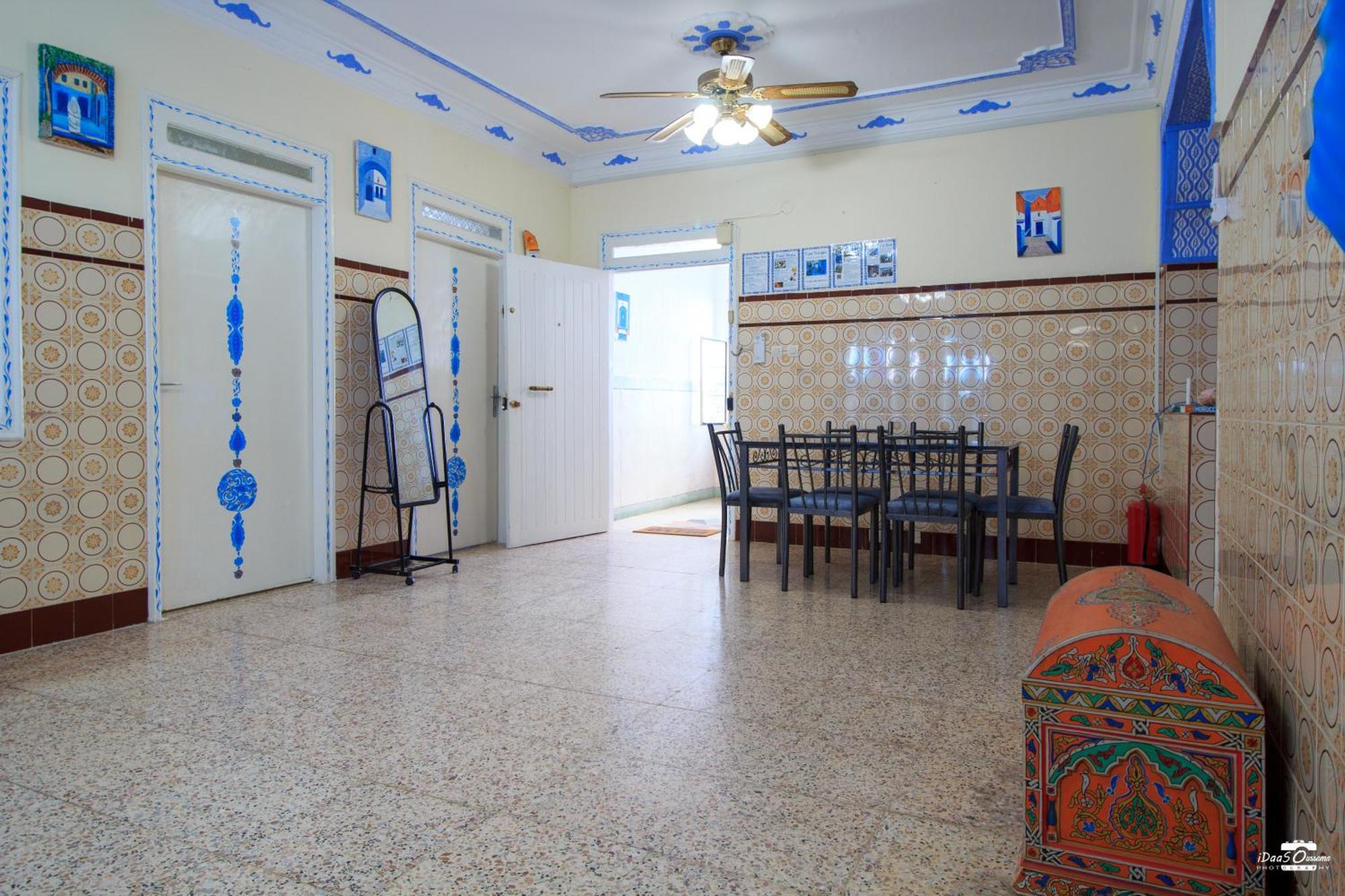 Casa Voyager 'Secret Garden Terrace' Apartment Чефчауен Екстериор снимка